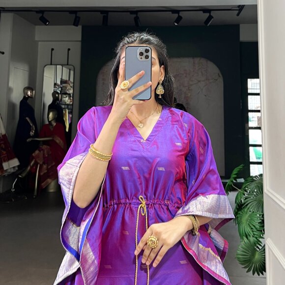 JACQUARD KAFTAN - Picture 9 of 12